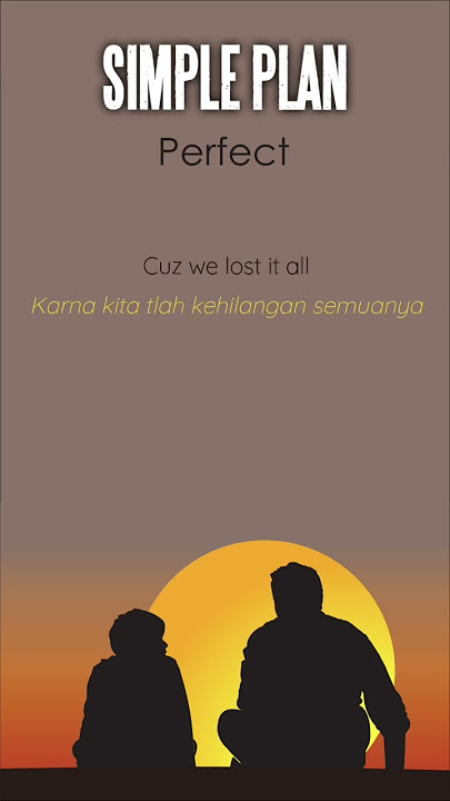 Simple Plan - Perfect #music #musik #lyrics #liriklagu #lagu #song #shorts #short