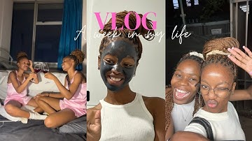 Wits Uni Diaries| A week in my life | exam season is upon us| studying, laundry, girls night & more