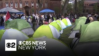 ProPalestinian encampment set up at Rutgers University