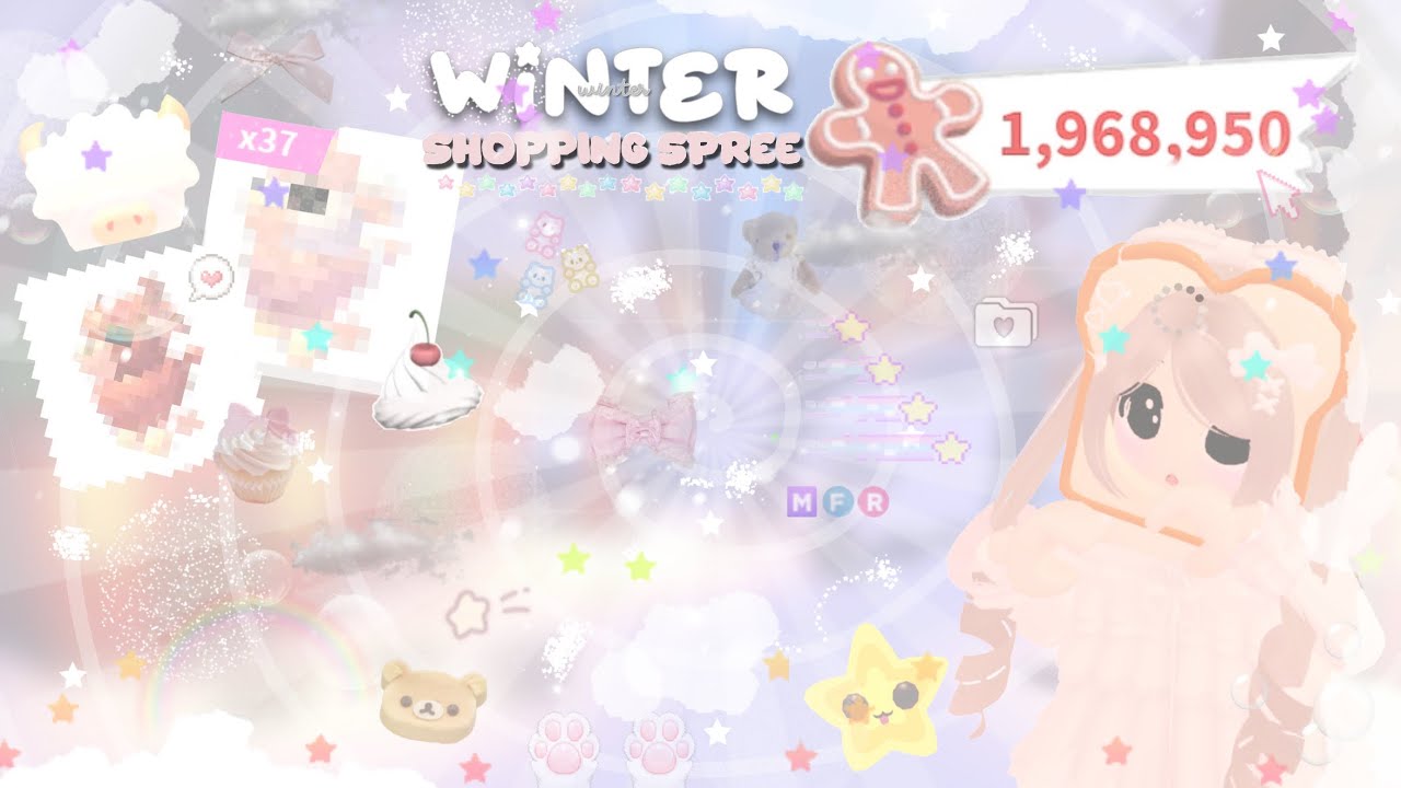 ::🦢˚•𝘞INTER SHOPPING SPREE!🍨 ⋆𖦹⋆ˎˊ˗ | adopt me! ୨୧˚•