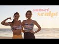 New bikini series total body workout  sunset sculpt with kk