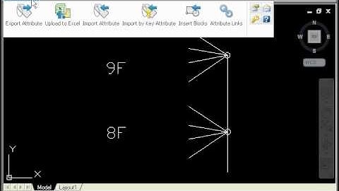 How to insert block references from Excel to AutoCAD