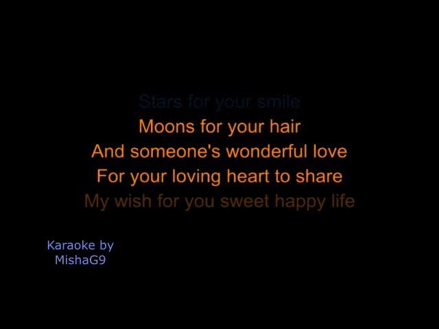 Sweet happy life - Peggy Lee -  KARAOKE