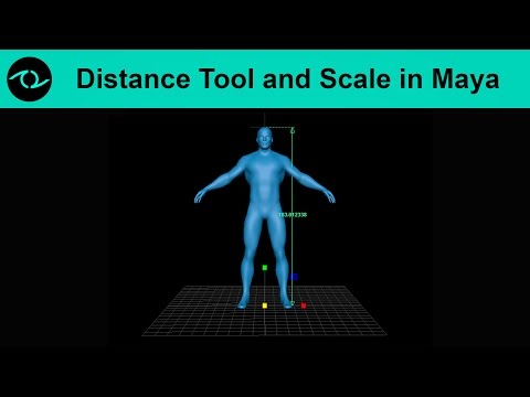 Maya | Distance Tool & Grid Setup