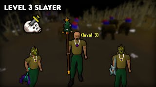 Killing Slayer Mobs on a Level 3