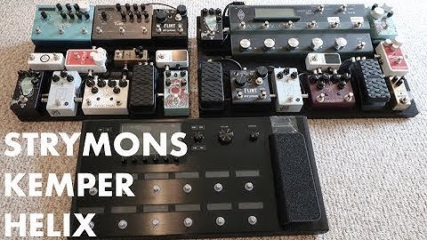 Strymon vs Kemper vs Helix | A friendly comparison 🎸