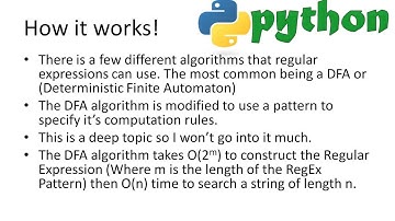 Python Advanced Tutorial 4 - Regular Expressions