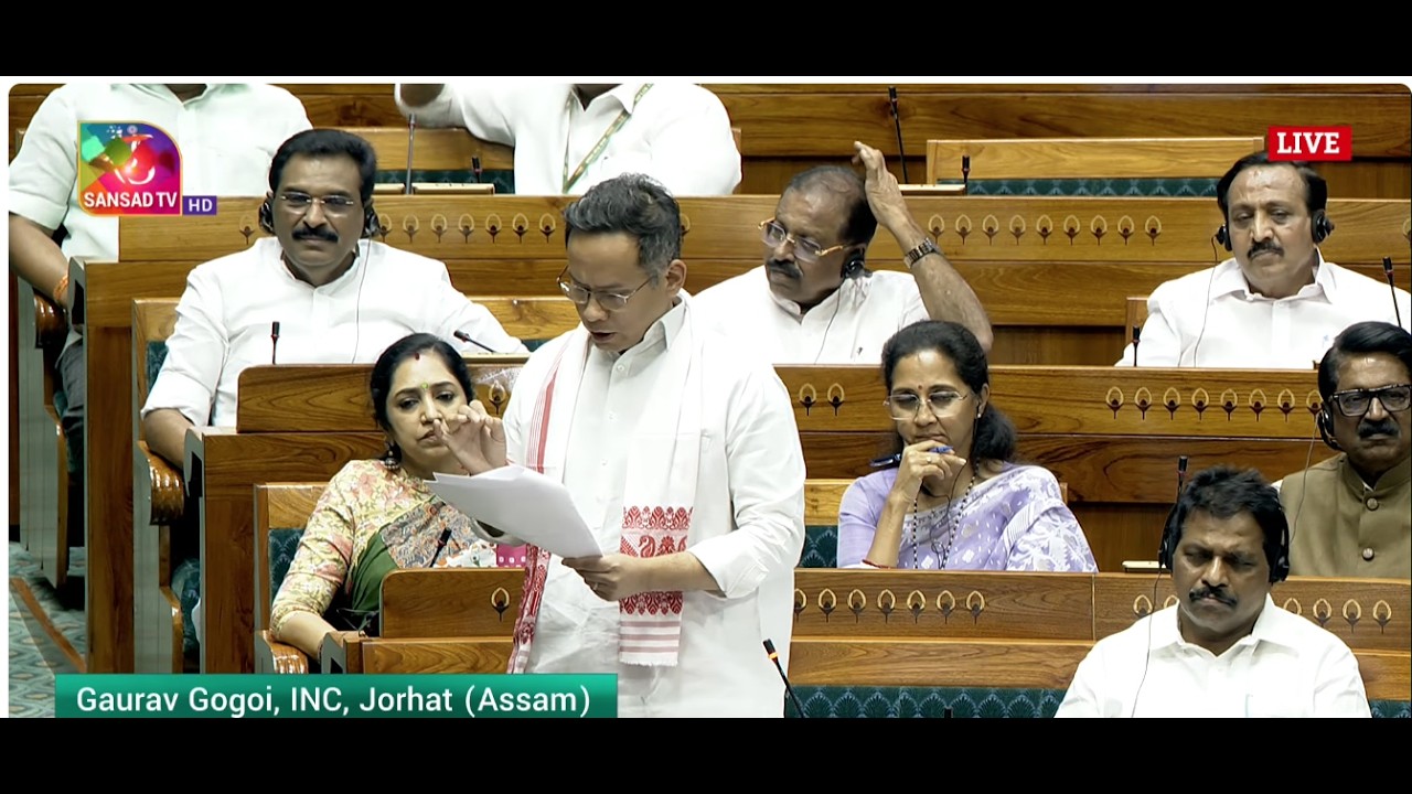 LS | Gaurav Gogoi | Discussion on ''no-confidence motion'' against LS Speaker | 10 March 2026