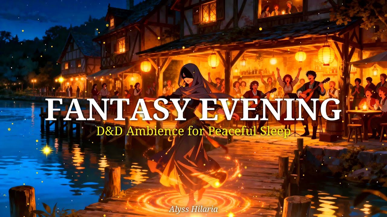 Watch FANTASY EVENING • D&D Ambience for Peaceful Sleep • Alyss Hilaria on YouTube Watch FANTASY EVENING • D&D Ambience for Peaceful Sleep • Alyss Hilaria on YouTube