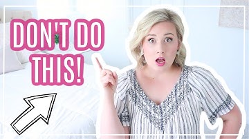 How NOT to Declutter!!! Decluttering Mistakes to Avoid| Minimalism