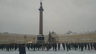 Подготовка к параду 27.01.19 в Санкт-Петербурге. Подготовка к параду 27.01.19 в Санкт-Петербурге.