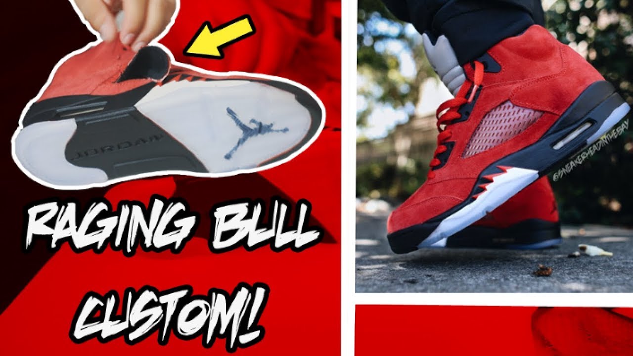 jordan 5s raging bulls