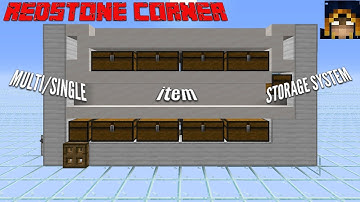 multi/single item storage for 1.13 and up
