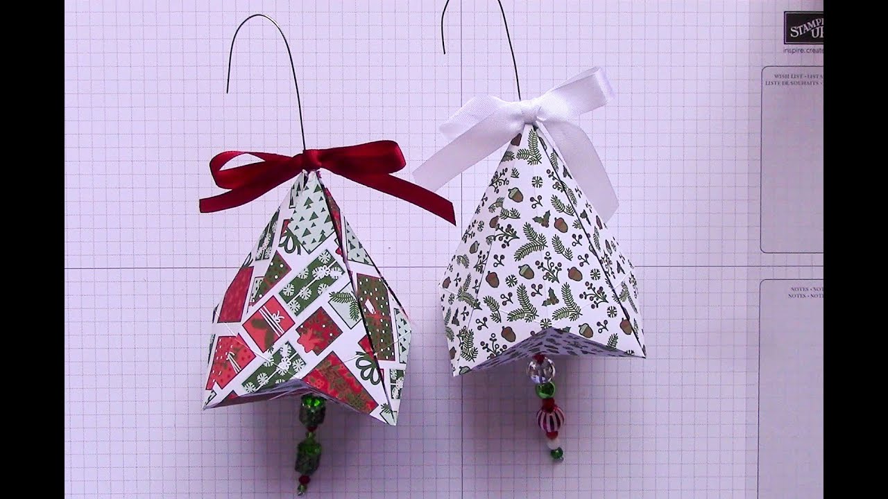German Bell Paper Ornament - YouTube