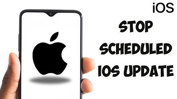 How To Stop Scheduled iOS Update | Software Update Tonight Notification