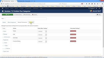 How to Create Module TZ Portfolio Plus Categories
