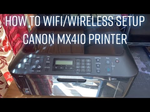 Видео: Как подключить принтер Canon mx452 к WIFI?