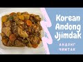 КУРИЦА С ОВОЩАМИ ПО-КОРЕЙСКИ/ Korean Braised chicken/ 안동찜닭