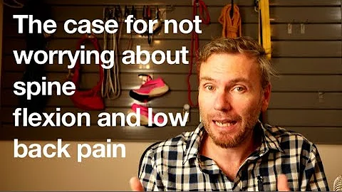 Do you need to worry about spine flexion and low b...