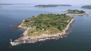 Isle for sale, 19th century fort included