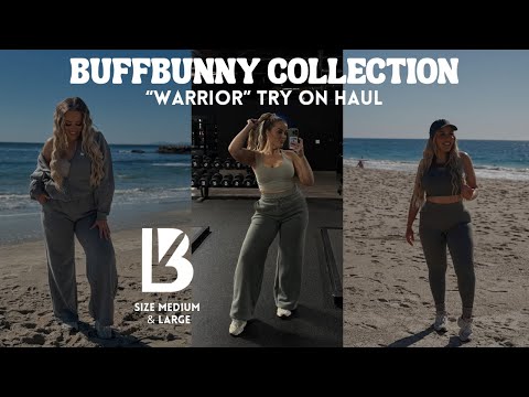 BUFFBUNNY "WARRIOR" COLLECTION REVIEW & TRY ON HAUL | SIZE MEDIUM & LARGE