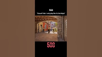 "Casual Nah. I only play like it’s the Major." 💥💯 #shorts #cs2 #counterstrike2 #youtubeshorts #csgo