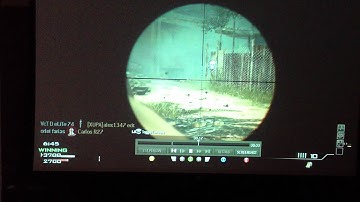 Almost a Sniper Multi-Kill!!!! MW3