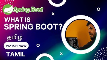 Spring Boot Introduction in Tamil | What is Spring Boot? | Real-time Example #java #springboot