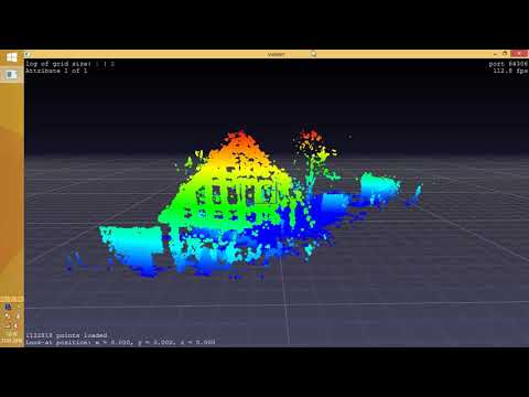 3D points (PLY file) visualization using Python Point Processing Toolkit (PPTK)