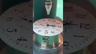 Installing Hands using the 8935 Bergeon hand press.#watchrepair #watch #ballwatch