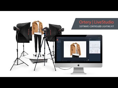 New Software-Controlled LED Studio Light Kits Now Available From Ortery Technologies