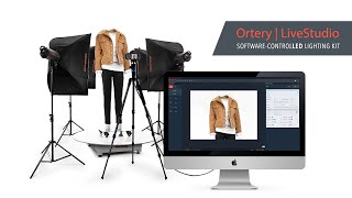 Ortery - LiveStudio |  Software Controlled Product Photography Light Kit screenshot 5