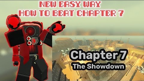 HOW TO BEAT CHAPTER 7 AFTER BUFF IN SKIBI DEFENSE