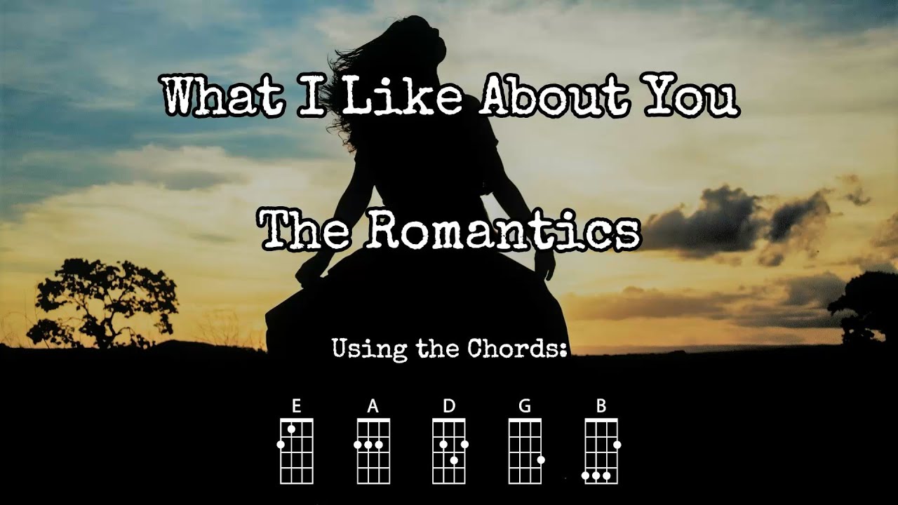 What I Like About You The Romantics BARITONE Ukulele Play Along