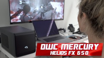 OWC Mercury Helios FX 650 Review & Setup Guide | Best eGPU for Mac?
