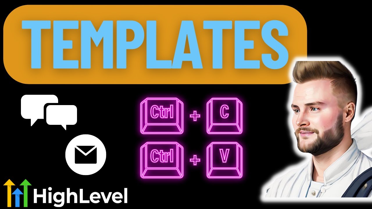 How To Create Email And Text Message Templates In GoHighLevel! - YouTube