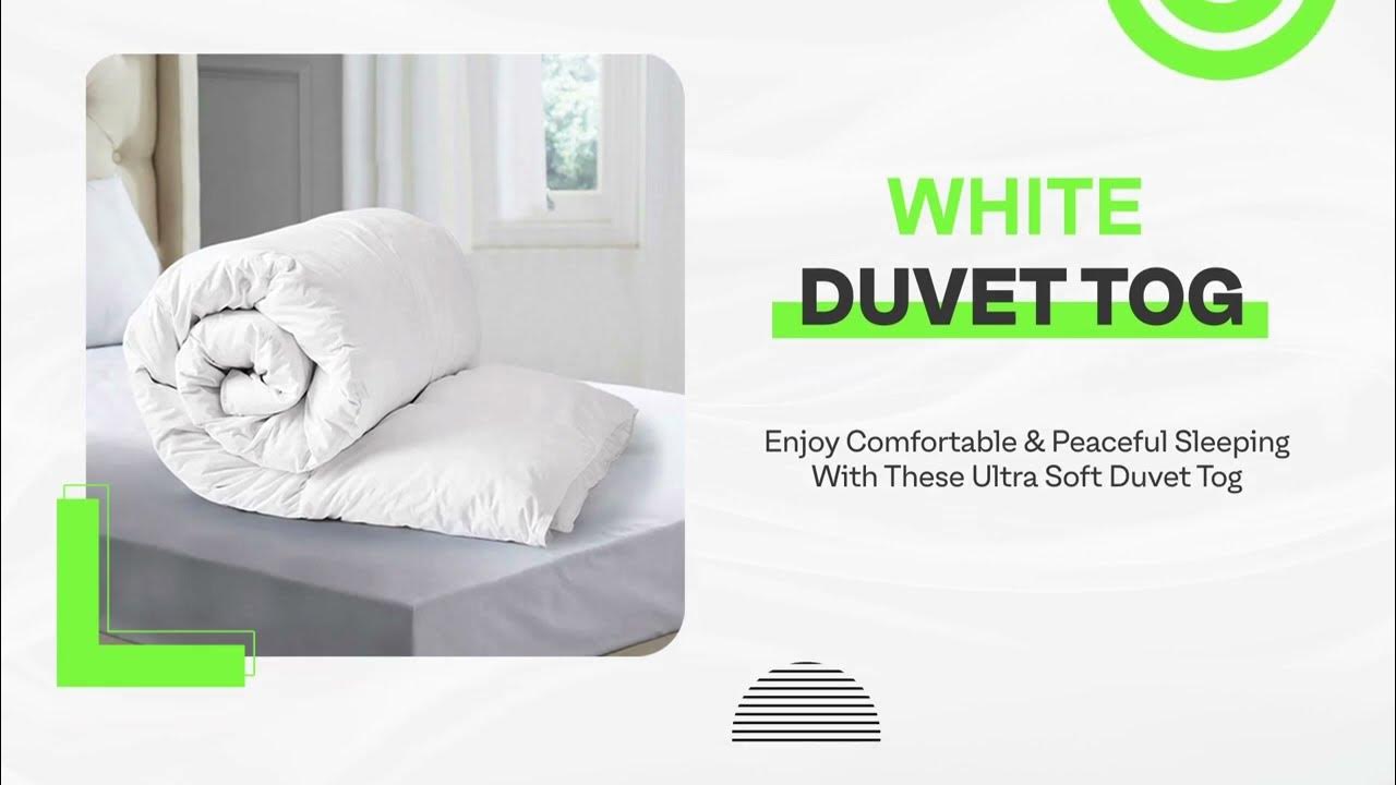 White Duvet Togs Order Online In UK togs comfortable bedding YouTube