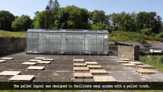 Firewood Storage Trial For more infromation please visit www.ForestEnergy.ie.