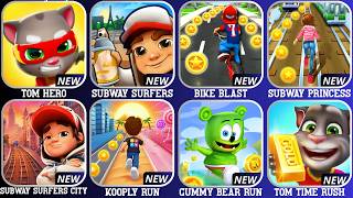 TOM HERO, SUBWAY SURFERS, BIKE BLAST, SUBWAY PRINCESS, SUBWAY SURFERS CITY, KOOPLY RUN,TOM TIME RUSH screenshot 4