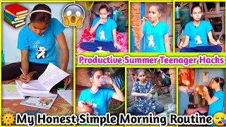 My Honest Morning Routine 2022| Life Of A *Neet Aspirant*| Simple & Productive *Village Routine*