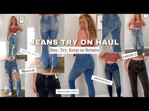 HUGE jean haul: