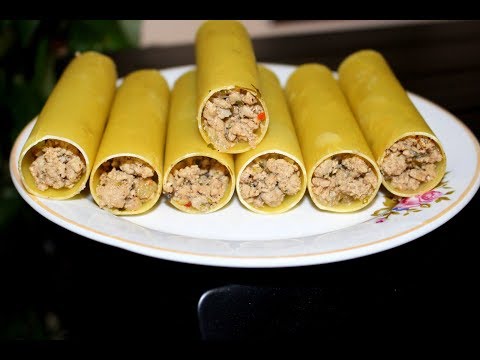 Как приготовить макароны с начинкой из фарша в духовке