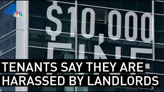 Struggling Tenants Say They Are Being Harassed By Their Landlords  | NBCLA