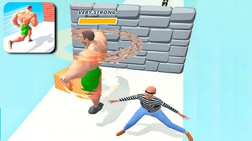 Muscle Rush : All Levels Gameplay ios-android ( Levels 1-15 )