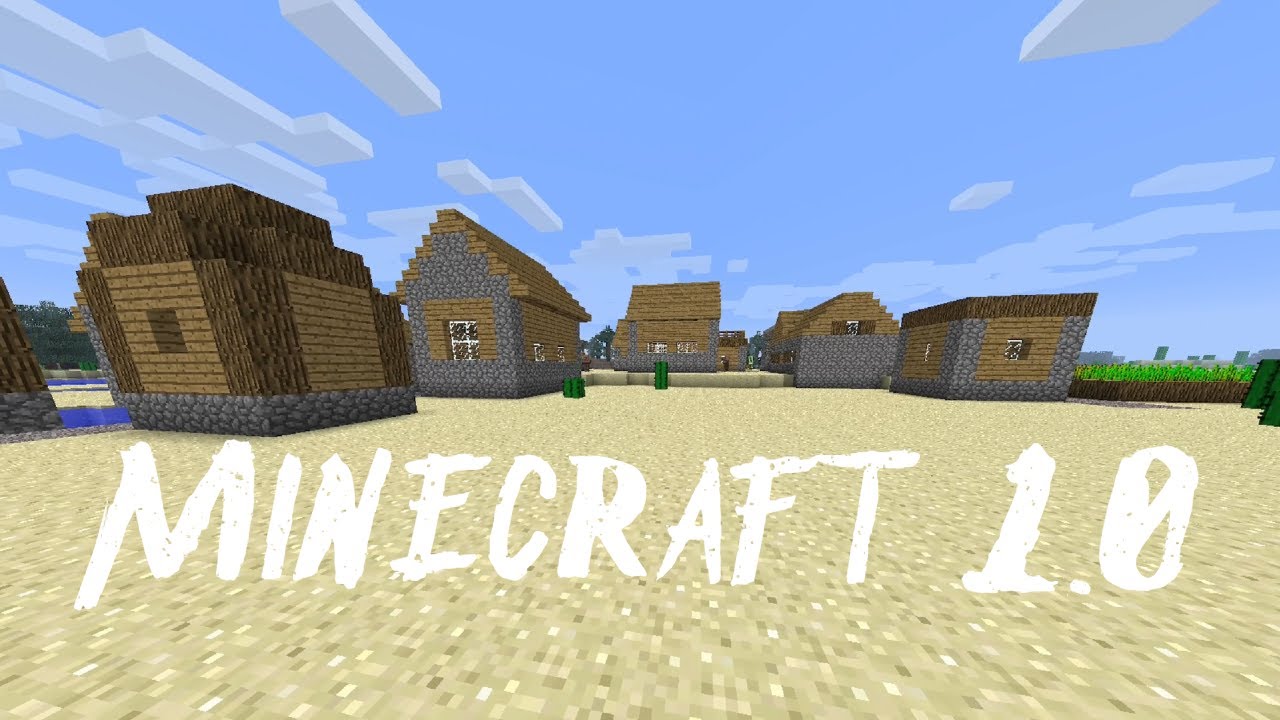 Revisiting Minecraft 1.0! - YouTube