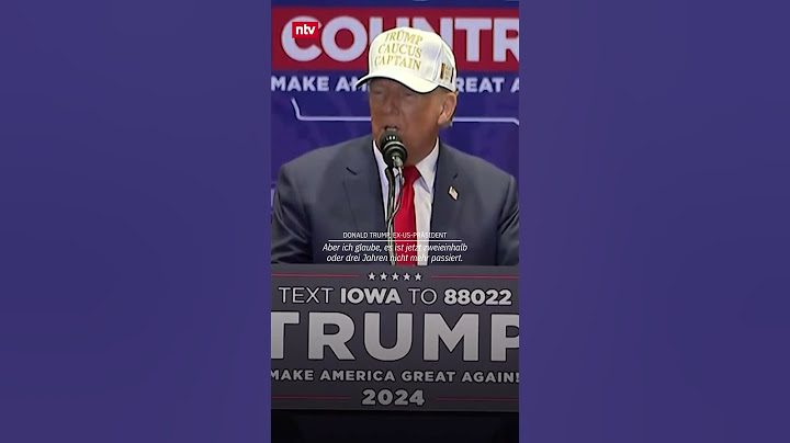 Proteste bei Wahlkampf: Klimaaktivisten stören Ex-US-Präsident Donald Trump | #ntv #shorts #trump