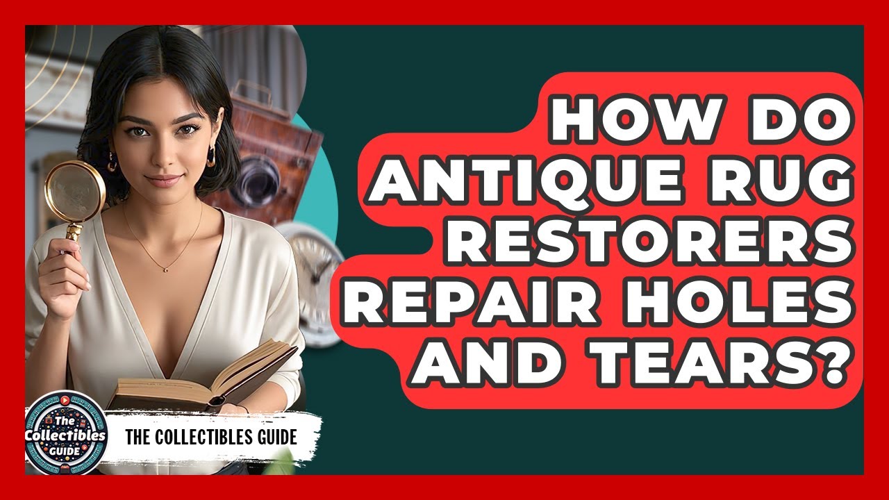 How Do Antique Rug Restorers Repair Holes And Tears? - The Collectibles Guide
