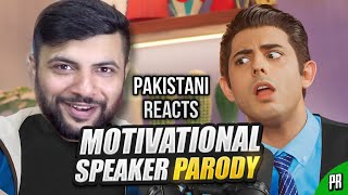 MOTIVATIONAL SPEAKER PARODY REACTION | CARRYMINATI