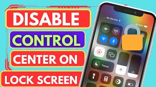 How To Disable Control Centre On Lock Screen || iphone || ipad || iOS 17 screenshot 5