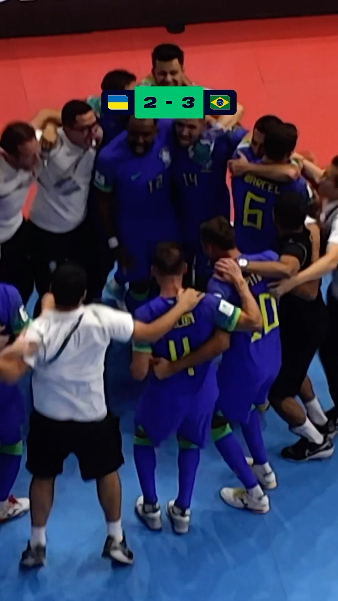 BRAZIL ARE GOING TO THE FINAL! Futsal World Cup